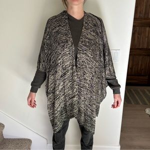 Chicos Heavy Beaded Shawl